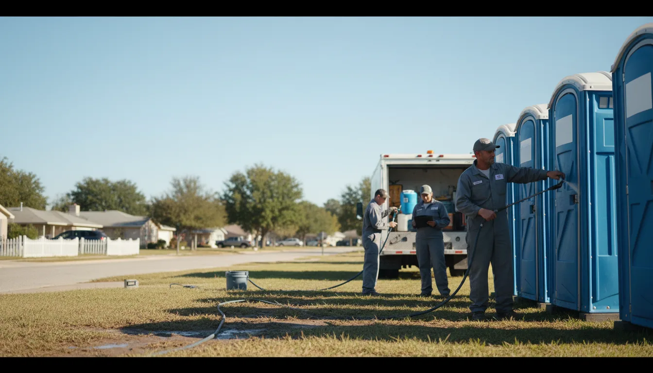 Long-Term Portable Toilet Rental in Colony, OK near me